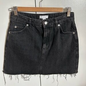 Topshop jeans mini skirt / size US 4